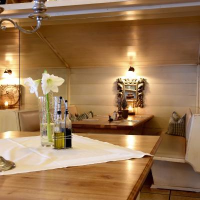Restaurant Seestüberl 2017 Interior Table Niche 2