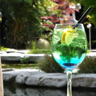 Summer drink in Wellness Garden